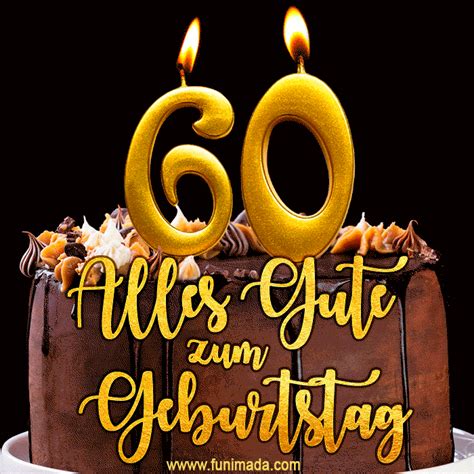 gif 60 geburtstag|Alles Gute zum 60. Geburtstag! Animiertes GIF mit 3D。